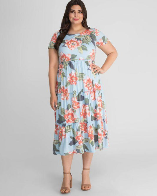 Kiyonna Plus Size Formal Dress - The Dress Outlet