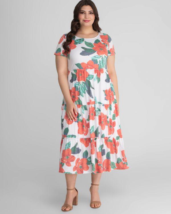 Kiyonna Plus Size Formal Dress - The Dress Outlet