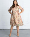 Kiyonna Short Formal Floral Dress - The Dress Outlet