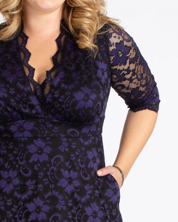 Kiyonna Short Formal Plus Size Dress - The Dress Outlet