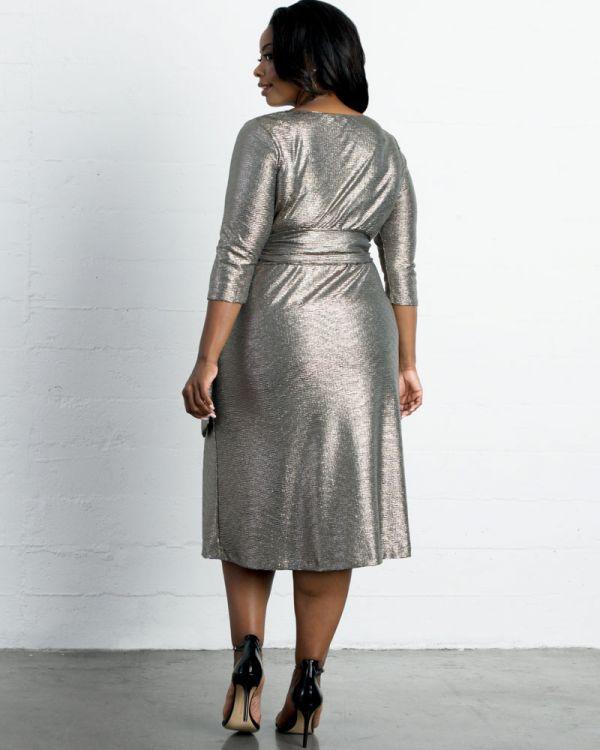 Kiyonna Short Sweetheart Formal Dress - The Dress Outlet