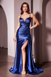 Prom Dresses Formal Long Prom Mermaid Dress Navy