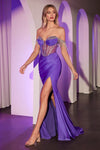 Prom Dresses Prom Long Formal Fitted Fringe Dress Lilac