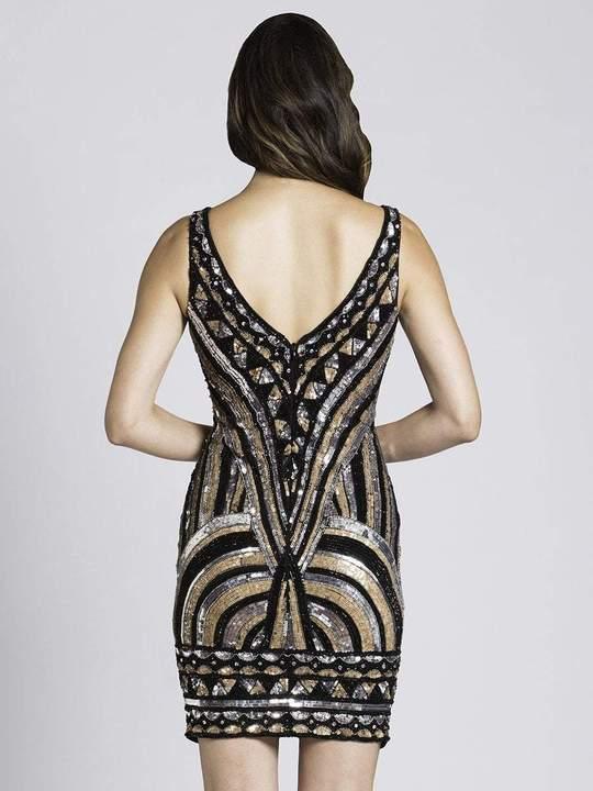 Lara Dresses Fitted Short Dress 33581 - The Dress Outlet