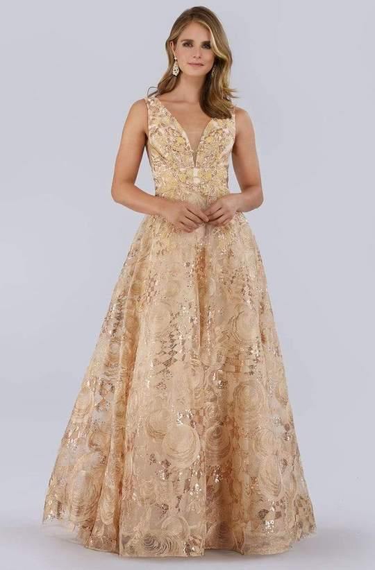 Lara Dresses Long Sleeveless Prom Dress 29748 - The Dress Outlet