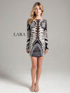 Lara Dresses Short Fitted Dress 32986 - The Dress Outlet