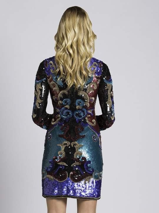 Lara Dresses Short Fitted Dress 33583 - The Dress Outlet