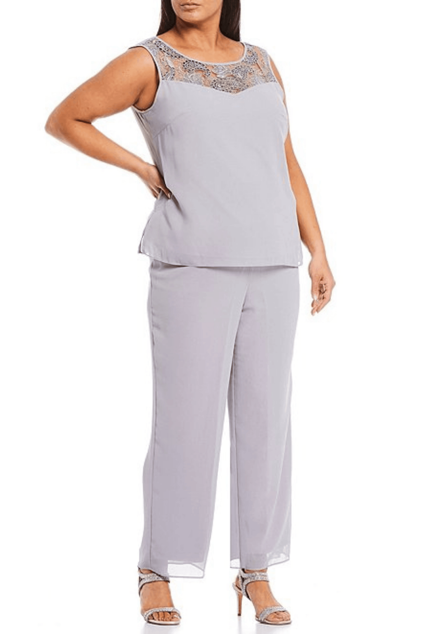 Le Bos Long Formal Evening 3 Piece Pant Set 26335 - The Dress Outlet