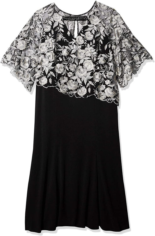 Le Bos Plus Size Long Formal Dress 27896 - The Dress Outlet