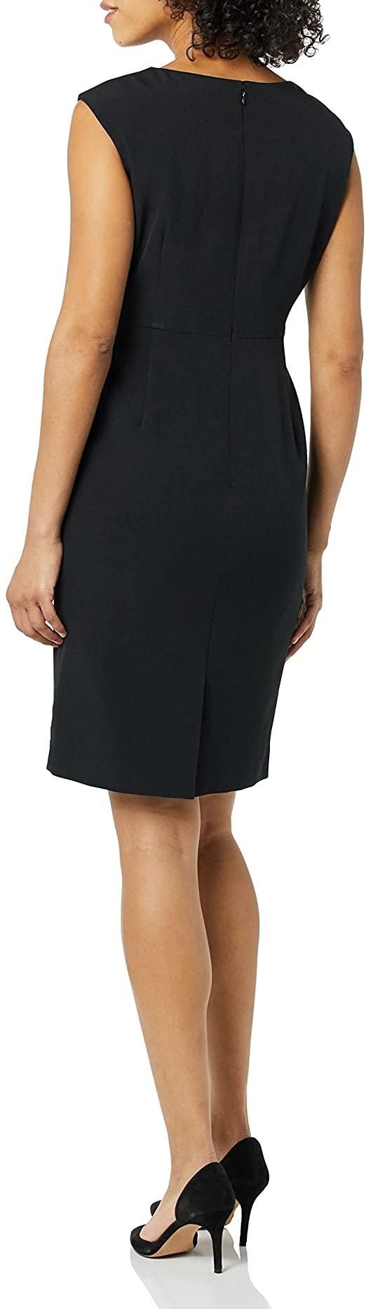 Le Suit Short Sleeveless Jacket Cocktail Dress - The Dress Outlet