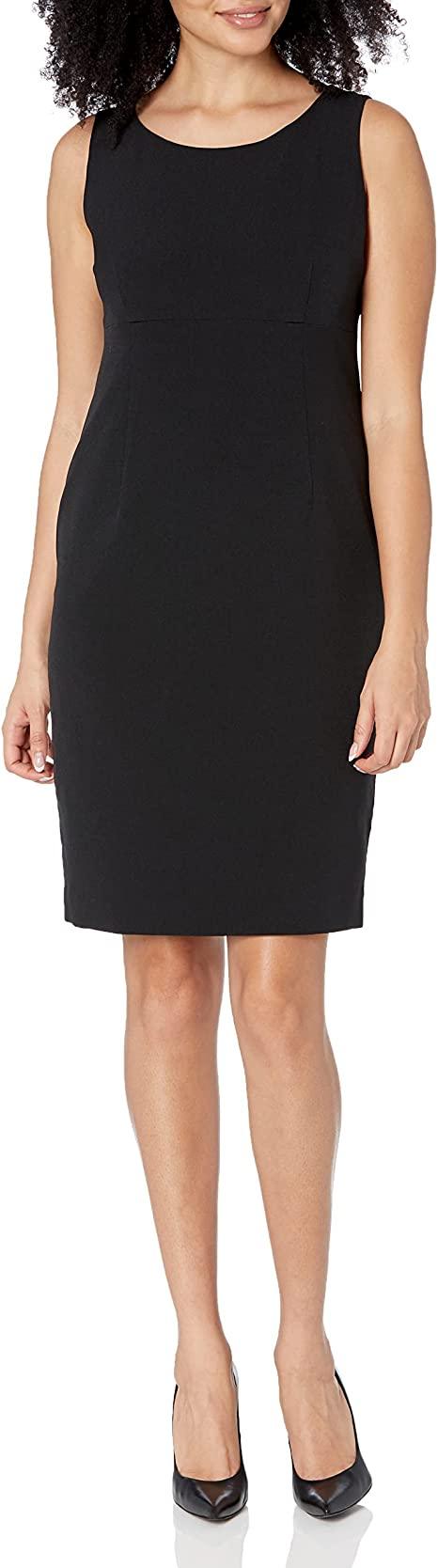 Le Suit Short Sleeveless Two Piece Set Jacket Dress - The Dress Outlet