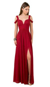 Long Formal Dress Bridesmaid - The Dress Outlet Nox Anabel