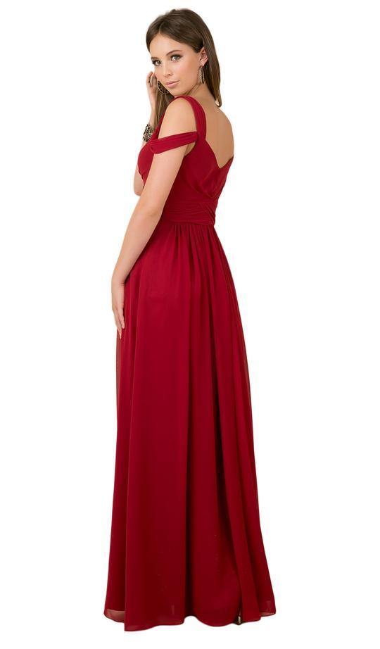 Long Formal Dress Bridesmaid - The Dress Outlet Nox Anabel