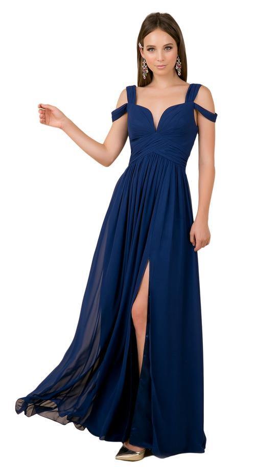 Long Formal Dress Bridesmaid - The Dress Outlet Nox Anabel