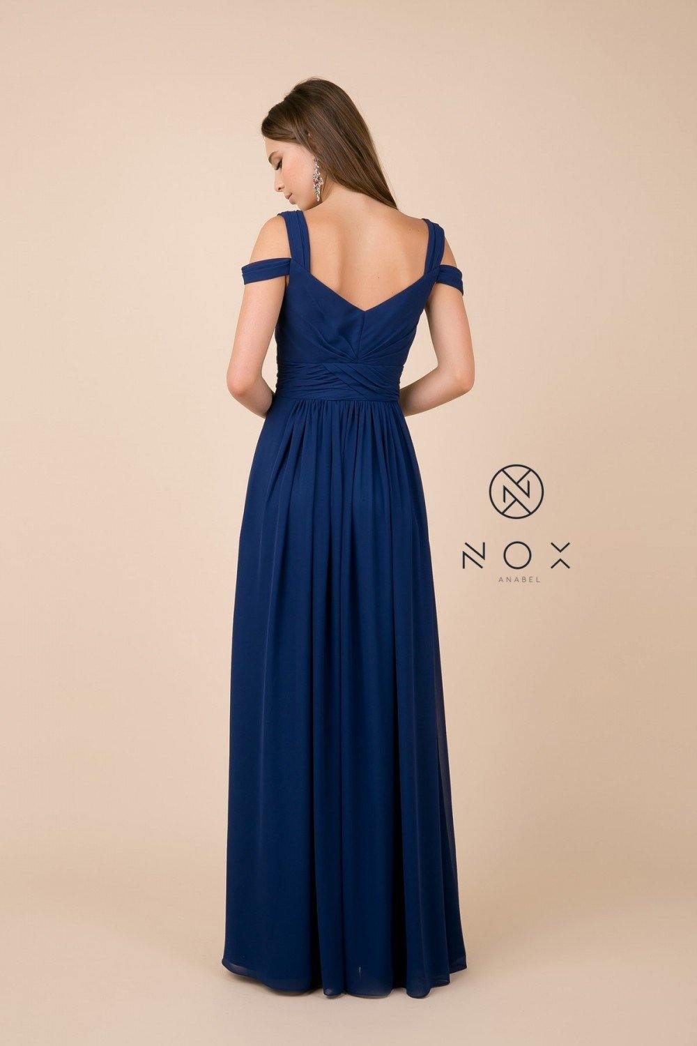 Long Formal Dress Bridesmaid - The Dress Outlet Nox Anabel