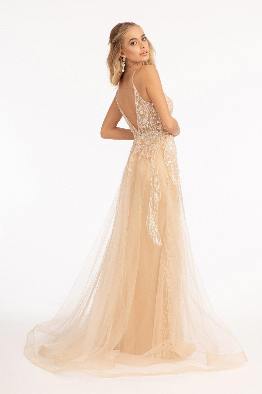 Long Formal Mermaid Prom Dress - The Dress Outlet