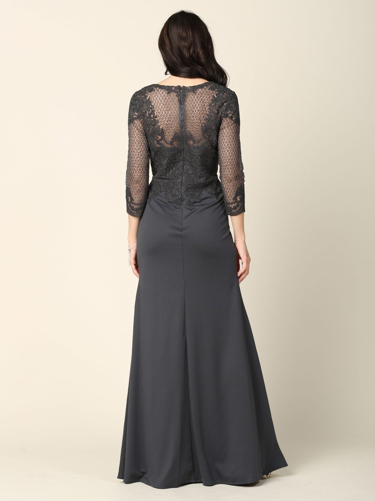 Long Formal Mother of the Bride Dress - The Dress Outlet