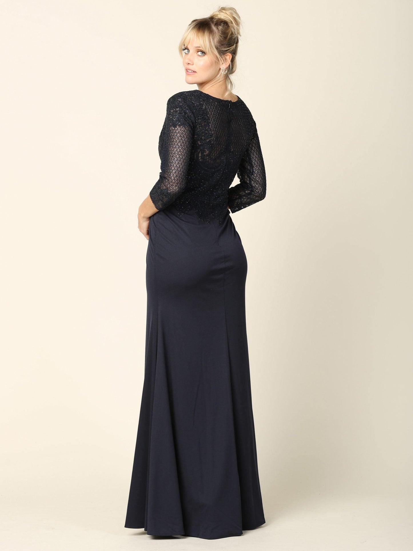 Long Formal Mother of the Bride Dress - The Dress Outlet
