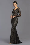 Long Fitted Prom Dress Evening Gown - The Dress Outlet ASpeed