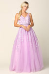 Long Formal Sleeveless Prom Ball Gown - The Dress Outlet