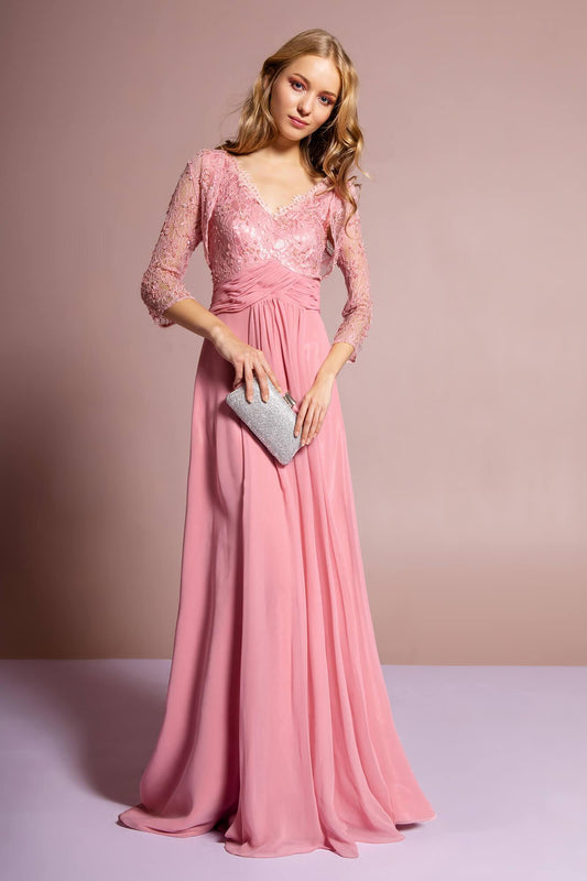 Long Mother of the Bride Dress Jacket - The Dress Outlet