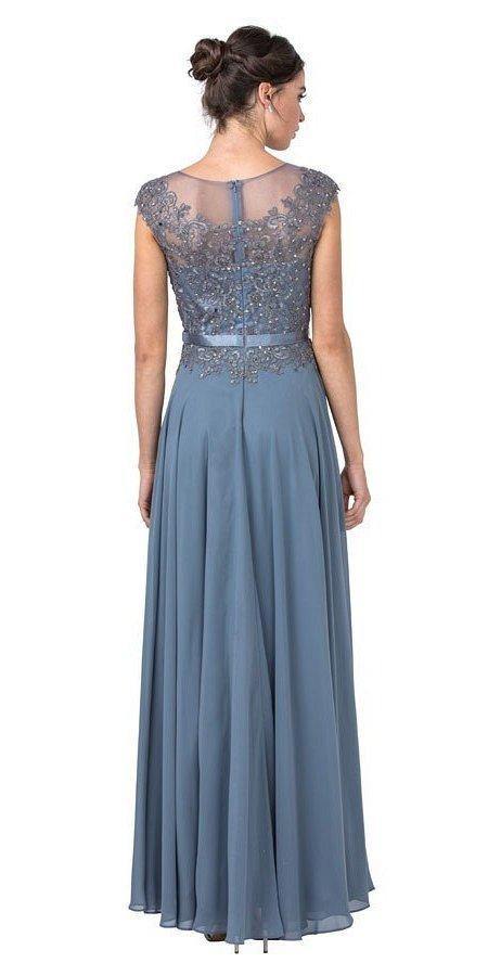 Long Mother of the Bride Dress Sale - The Dress Outlet
