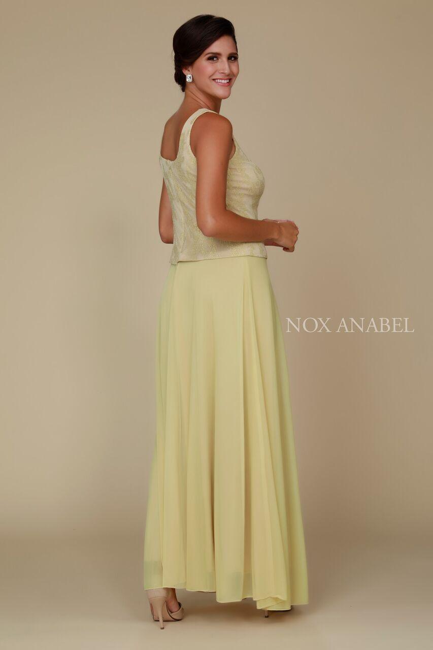 Long Mother of the Bride Dress with Jacket - The Dress Outlet Nox Anabel
