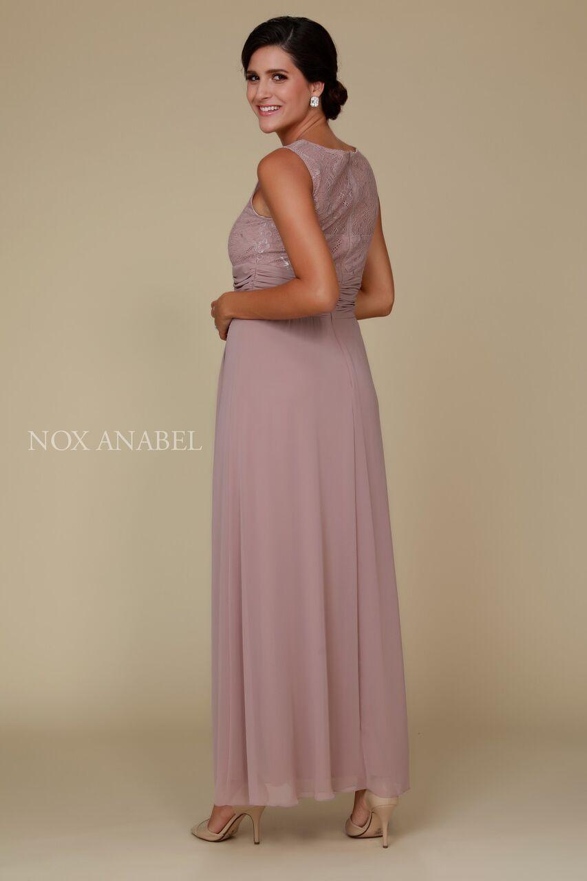 Long Mother of the Bride Formal Dress with Jacket - The Dress Outlet Nox Anabel