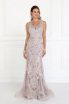 Long Prom Dress All Lace Evening Gown - The Dress Outlet Elizabeth K
