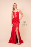Long Prom Dress Evening Gown Red