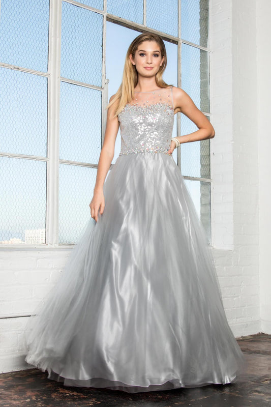 Long Prom Dress Formal Evening Gown - The Dress Outlet Elizabeth K