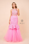 Long Prom Formal Dress Mermaid Evening Gown - The Dress Outlet Nox Anabel