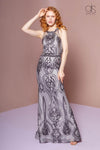 Long Prom Formal Prom Evening Dress - The Dress Outlet Elizabeth K
