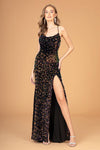 Long Spaghetti Strap Formal Prom Dress - The Dress Outlet