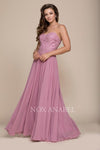 Long Strapless Sweetheart Corset Back Prom Dress Sale - The Dress Outlet