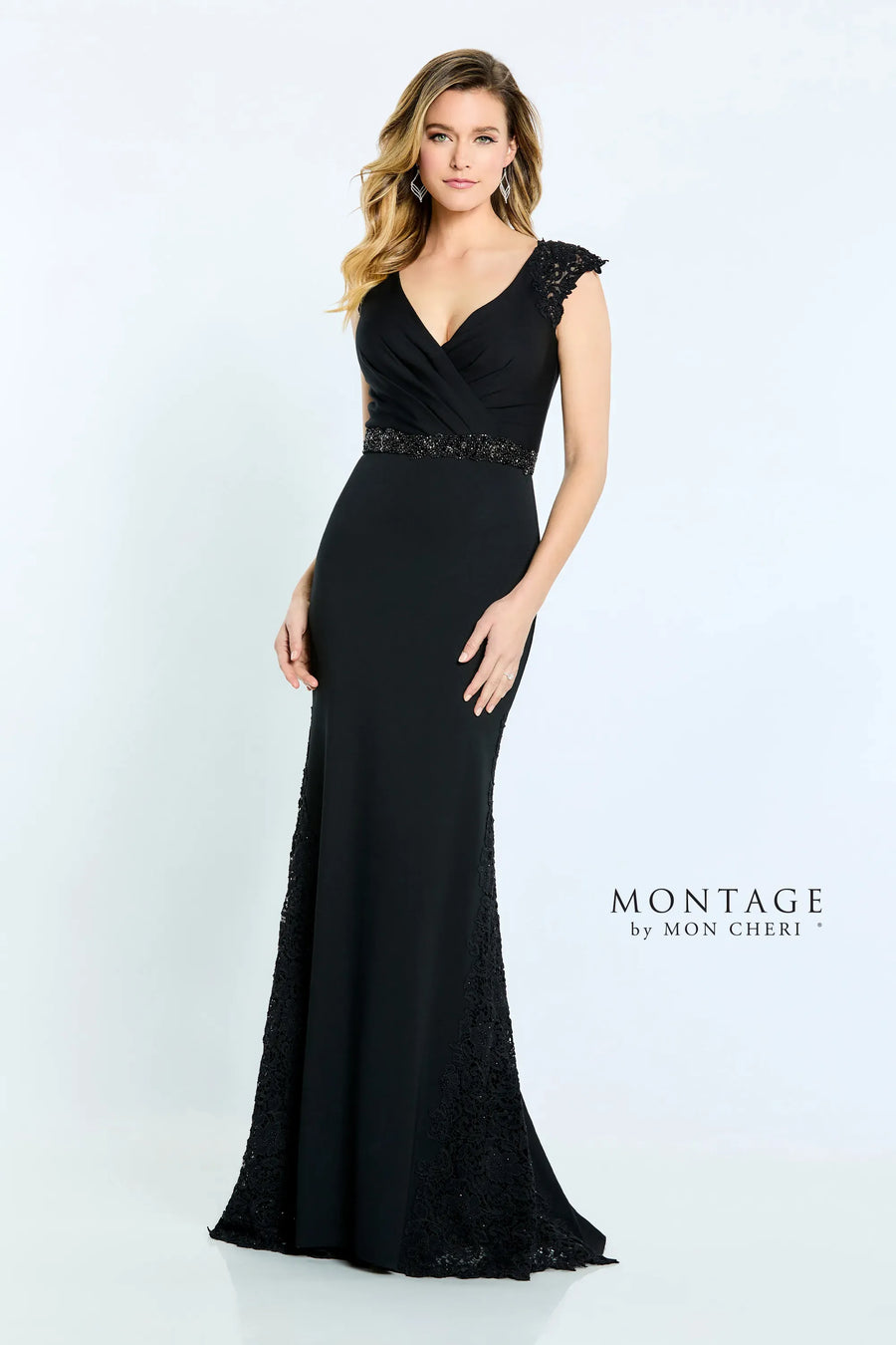 Formal Dresses Long Mermaid Fit Formal Pleated Evening Dress Black