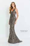 Formal Dresses Beaded Sequin Long Formal Fitted Evening Dress Lead