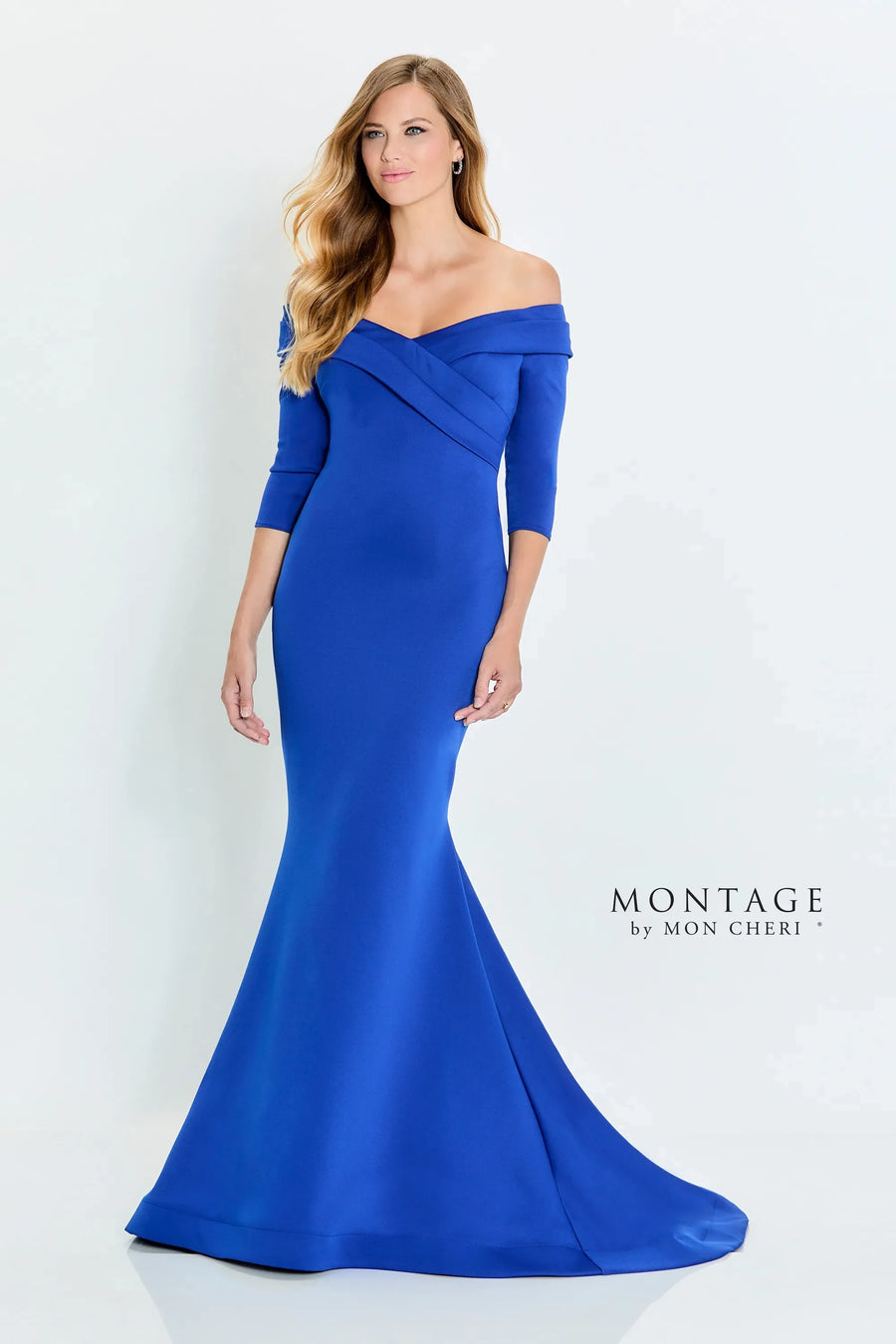 Formal Dresses Long Mermaid Fit Formal Pleated Evening Dress  Royal Blue