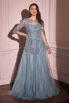 Formal Dresses Long Ball Gown Formal Dress Dusty Blue