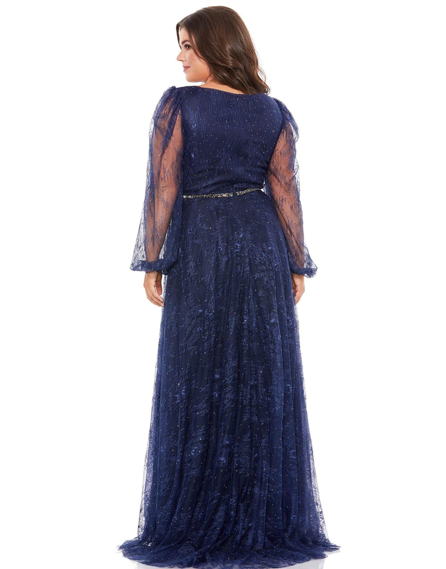 Mac Duggal Whimsical Embellished Evening Gown 67755 - The Dress Outlet