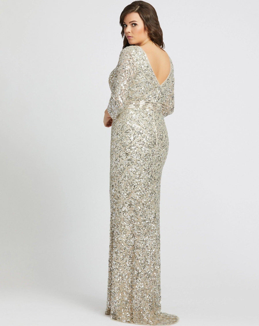 Mac Duggal Fabulouss Plus Size Long Dress 5025 - The Dress Outlet