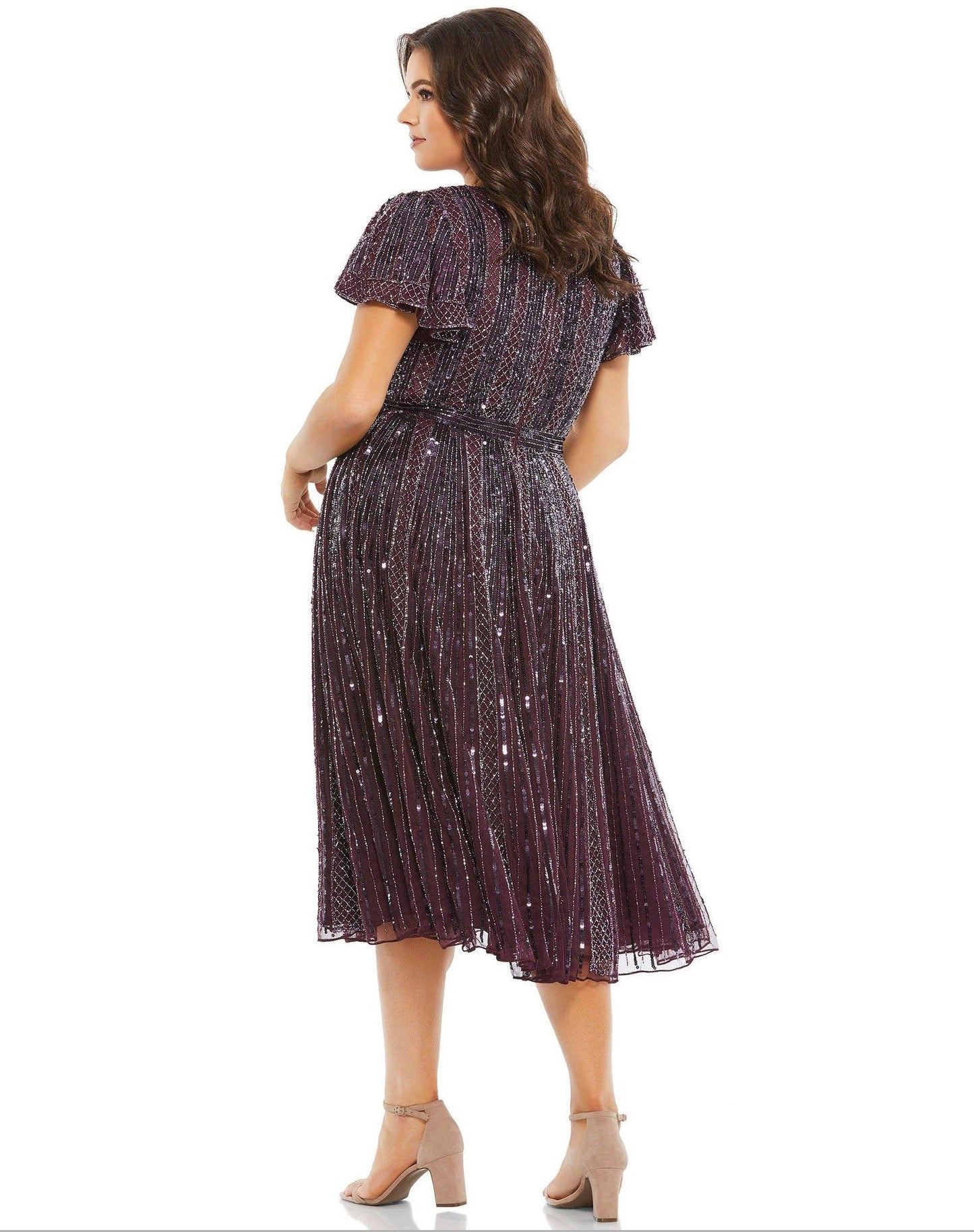 Mac Duggal Fabulouss Short Plus Size Dress 5522 - The Dress Outlet