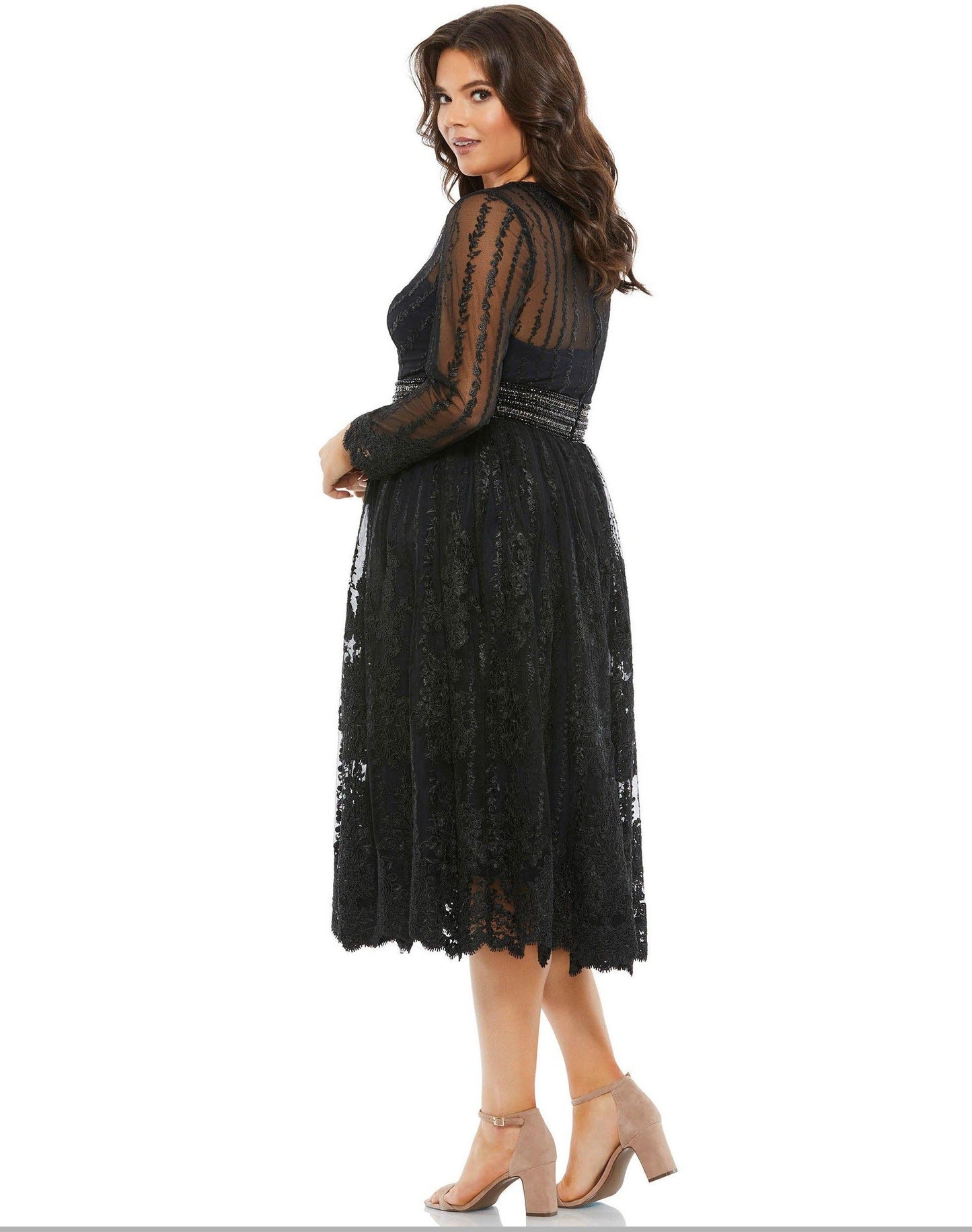 Mac Duggal Fabulouss Short Plus Size Dress 67902 - The Dress Outlet