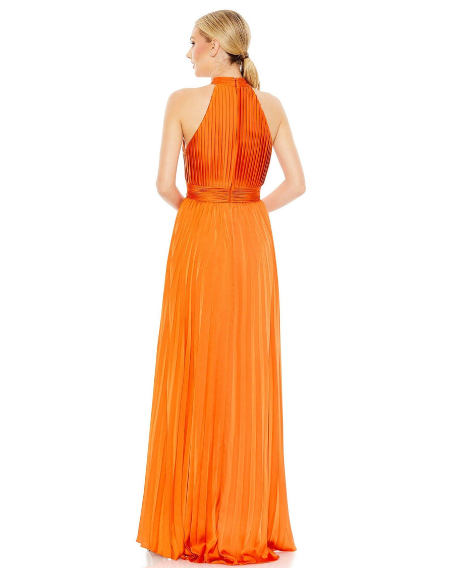 Prom Dresses Halter Long Formal Dress Sunset
