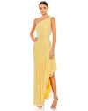 Mac Duggal High Low One Shoulder Formal Dress 93741 - The Dress Outlet