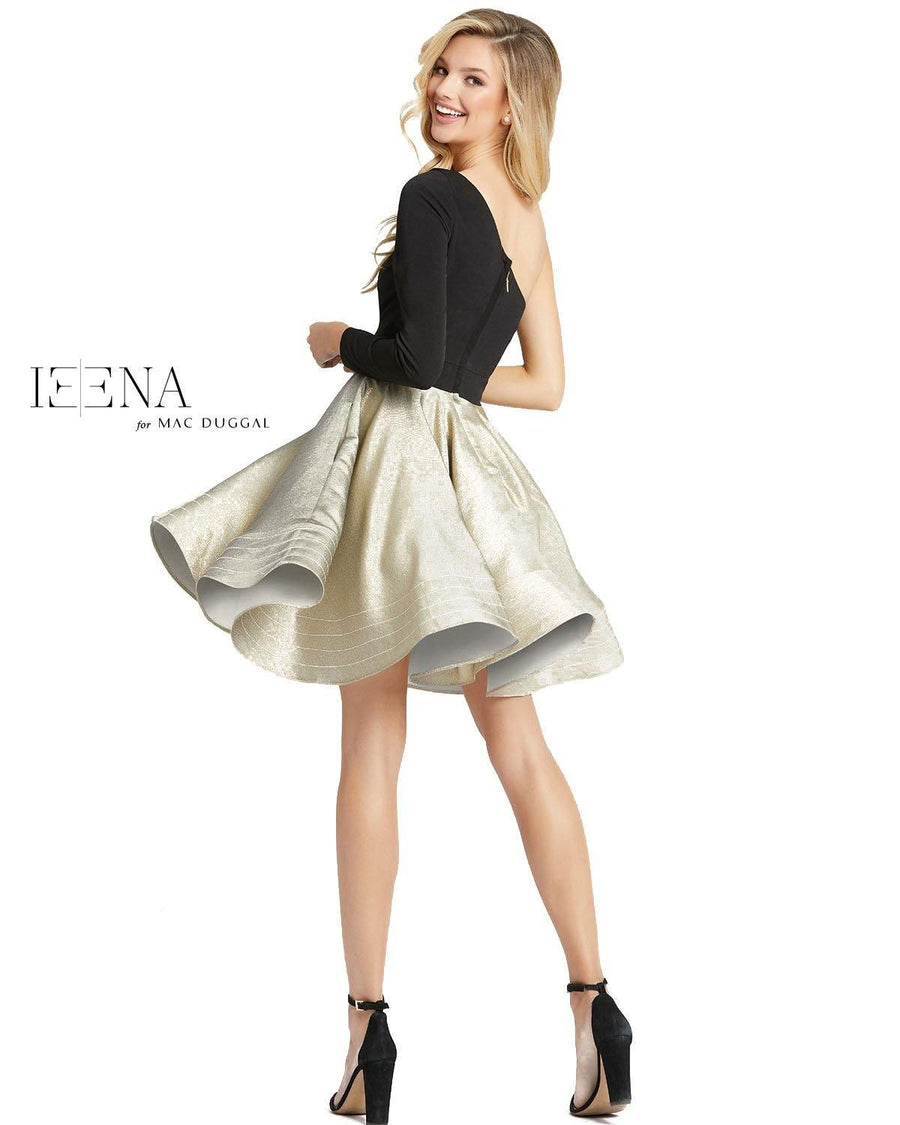 Mac Duggal Homecoming One Shoulder Short Dress - The Dress Outlet