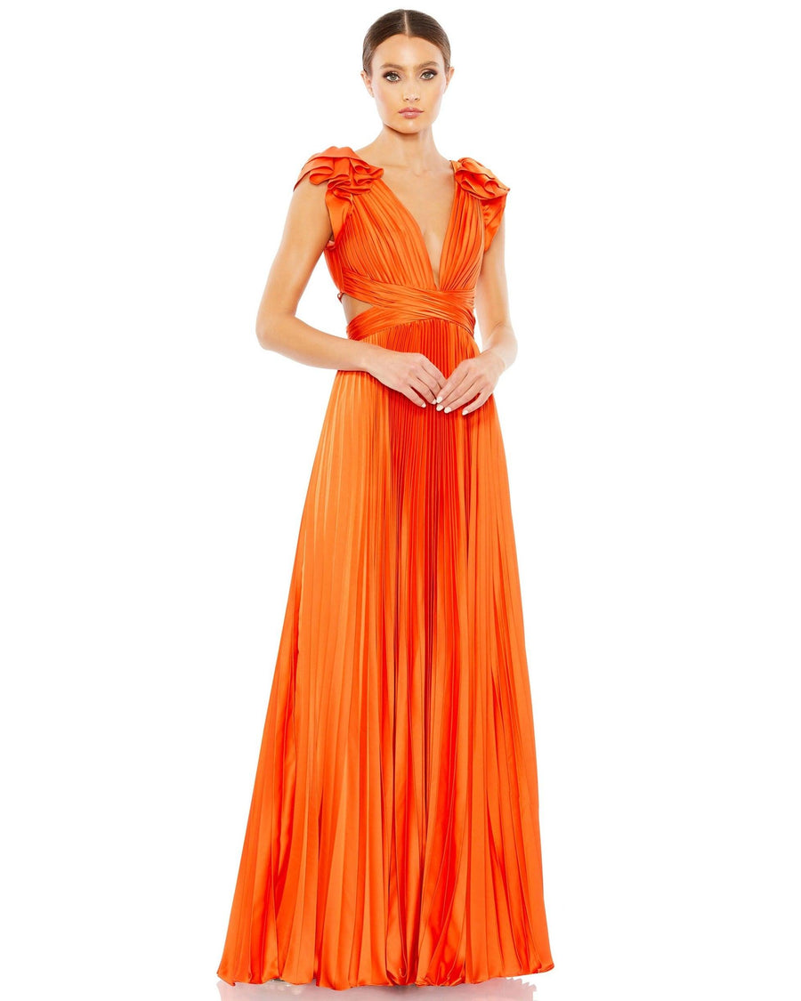 Mac Duggal Long Cap Sleeve Formal Dress 26729 - The Dress Outlet