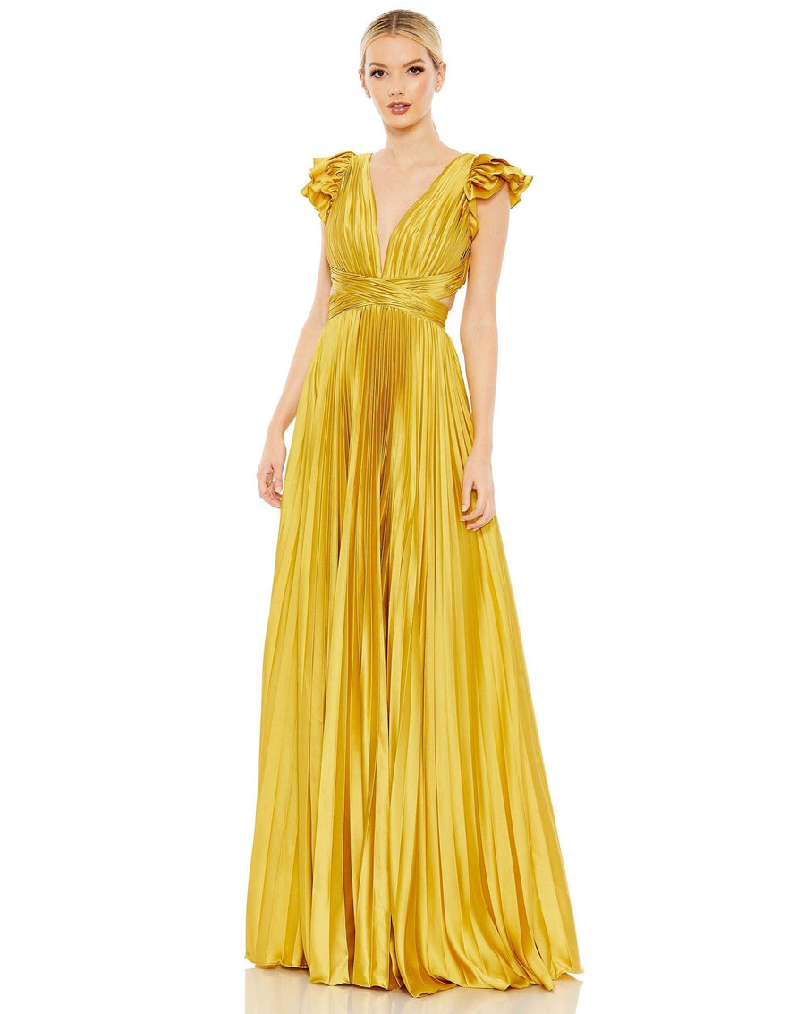 Mac Duggal Long Cap Sleeve Formal Dress 26729 - The Dress Outlet