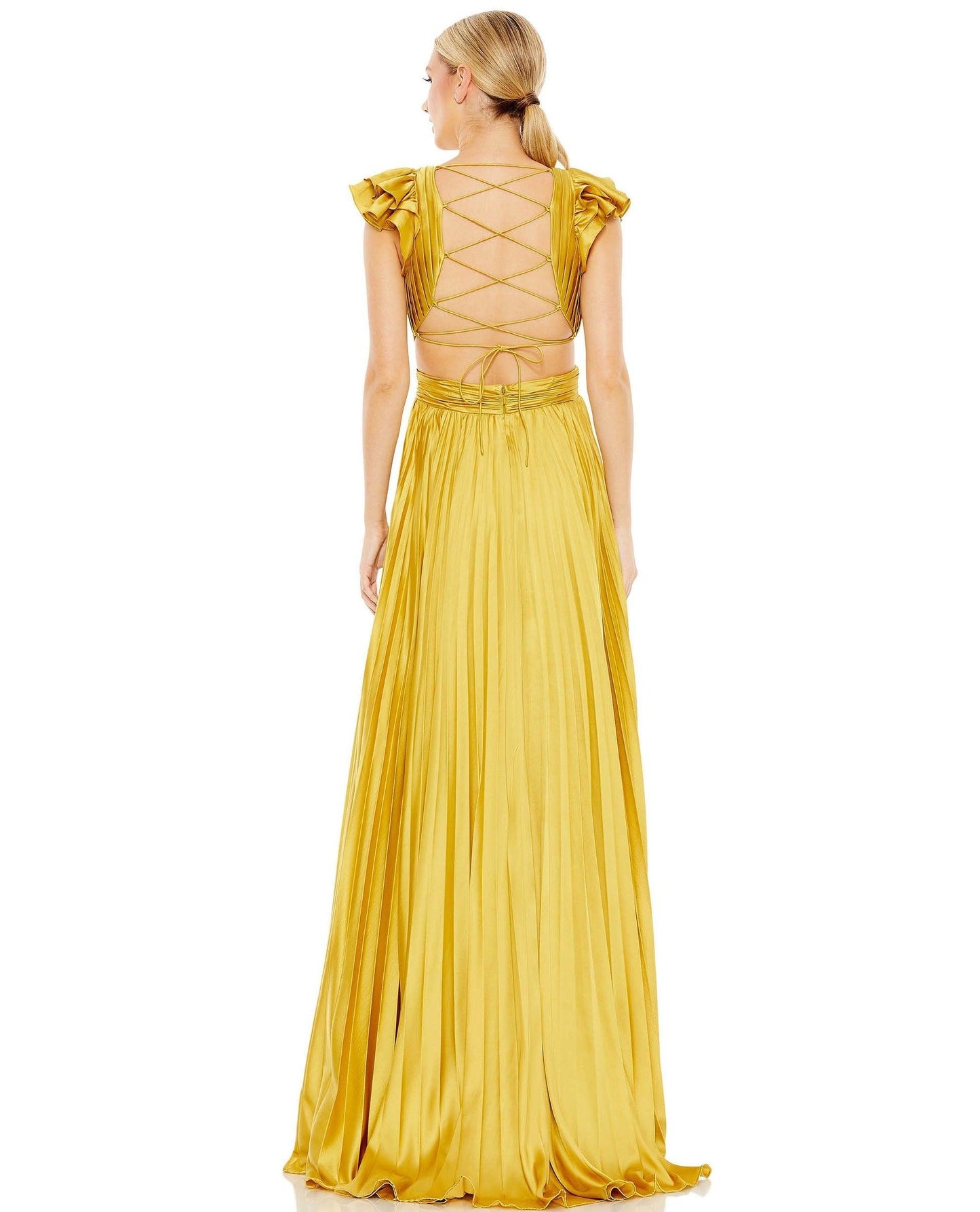 Mac Duggal Long Cap Sleeve Formal Dress 26729 - The Dress Outlet