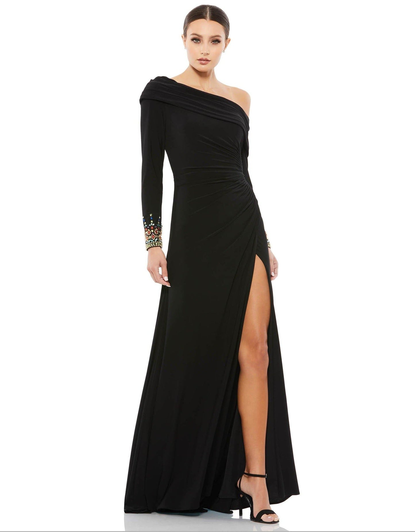 Mac Duggal Long Formal Fitted Evening Dress 12231 - The Dress Outlet